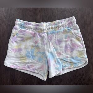 Cat & Jack Kids' Large (10/12) Multicolor Tie-Dye Shorts